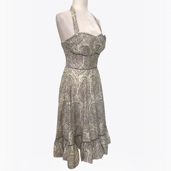 Anthropologie Girls From Savoy Midi Dress - 2/4 - Picture 6 of 17